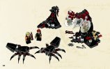 Istruzioni per la Costruzione - LEGO - The Hobbit - 79001 - Fuga dai ragni di Mirkwood™: Page 64