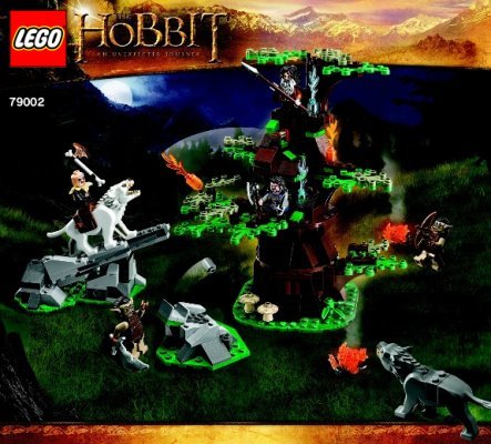 Istruzioni per la Costruzione - LEGO - 79002 - Attack of the Wargs: Page 1