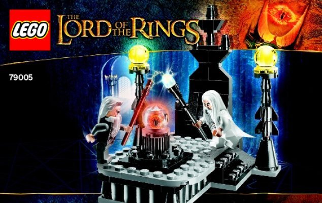 Istruzioni per la Costruzione - LEGO - The Lord of the Rings - 79005 - La battaglia dei maghi: Page 1