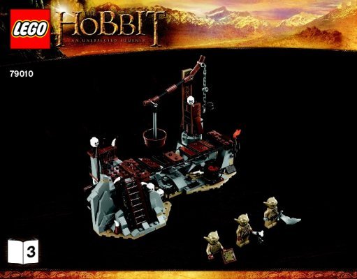 Istruzioni per la Costruzione - LEGO - 79010 - The Goblin King Battle: Page 1