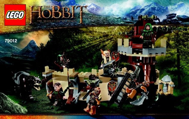 Istruzioni per la Costruzione - LEGO - The Hobbit - 79012 - L'esercito elfico di Mirkwood™: Page 1