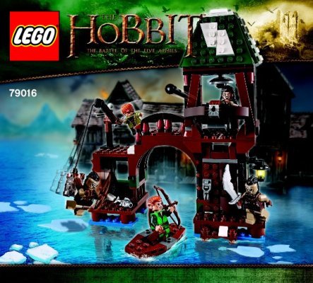 Istruzioni per la Costruzione - LEGO - The Hobbit - 79016 - Attacco a Pontelagolungo: Page 1