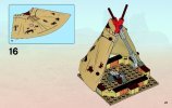 Istruzioni per la Costruzione - LEGO - 79107 - Comanche Camp: Page 21