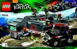 Istruzioni per la Costruzione - LEGO - Teenage Mutant Ninja Turtles - 79116 - Fuga sulla neve con il Big Rig: Page 1