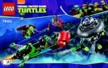 Istruzioni per la Costruzione - LEGO - Teenage Mutant Ninja Turtles - 79120 - T-Rawket Sky Strike: Page 1