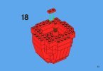 Istruzioni per la Costruzione - LEGO - 3300000 - The Brick Apple: Page 11