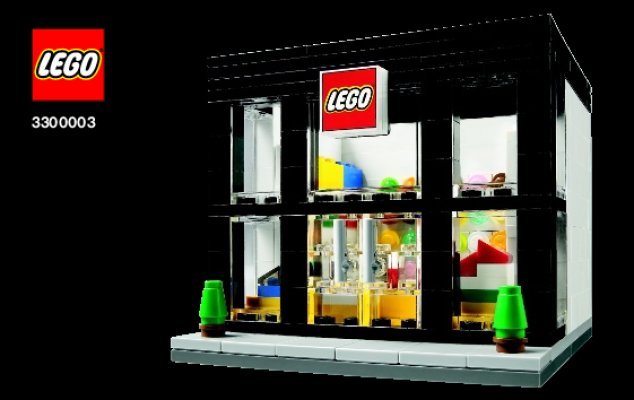 Istruzioni per la Costruzione - LEGO - 3300003 - Brand Retail Store: Page 1