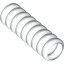 CORRUGATED PIPE 24MM,WHITE