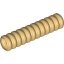 CORRUGATED PIPE, 32MM, GOLD