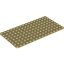 BASE PLATE 8X16 BRICK-YELLOW