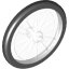 WHEEL FOR BICYCLE W/TYRE