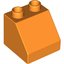 DUPLO ROOF TILE 2X2X1 1/2