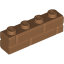 PROFILE BRICK 1x4 SINGLE GRO.