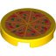 ROUND FLAT TILE 2X2, PIZZA